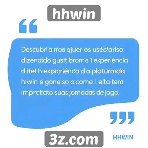 Feedback dos usuários sobre a experiência no hhwin
